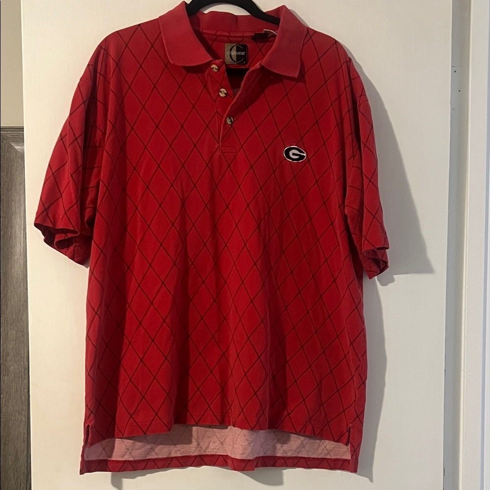 Vintage Red Polo Georgia Shirt Chiliwear